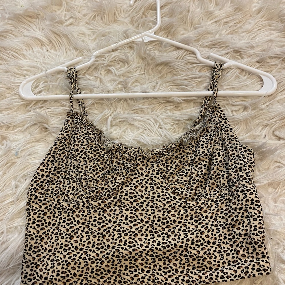 • PACSUN LA HEARTS animal print tank top size small good condition!!!
